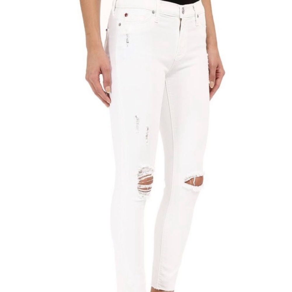 HUDSON MIDRISE NICO SUPER SKINNY JEANS